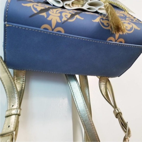 Disney Beauty & The Beast Cosplay Tapestry Mini Backpack Danielle Nicole NWOT - Picture 6 of 12